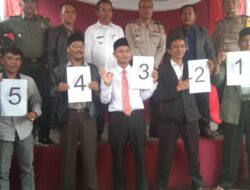 Lima Calon Kades Cangkorah dan Nomor Urutnya