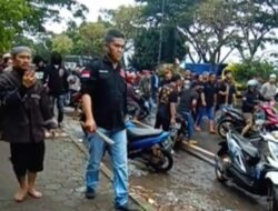 Dipicu Dendam Lama Dua Ormas Bentrok di Sukabumi