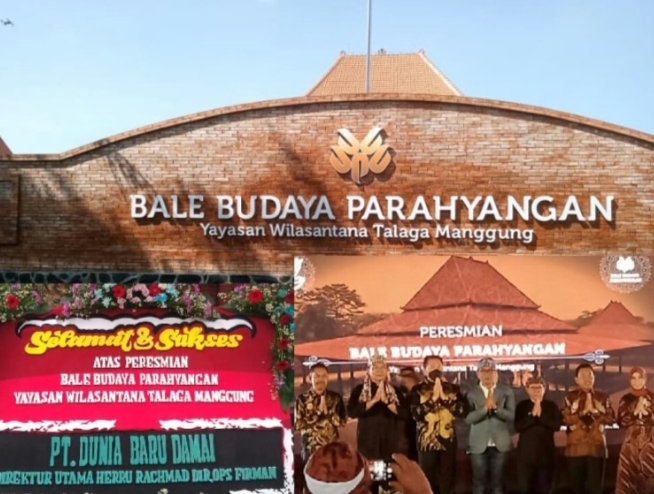 Gubernur Jabar Ridwan Kamil Resmi Membuka Bale Budaya Parahyangan 