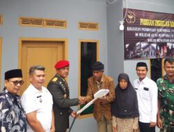 Kades Cangkorah Ucapkan Terimakasih Kepada Kopassus Batujajar