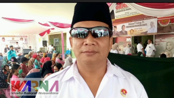 H. Iwan Kurniawan Hadiri Acara Dokter Keliling Gerindra Dalam Pengobatan Gratis Untuk Masyarakat.