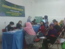 Pembagian PKH, BPNT dan BBM Desa Sukaluyu Pangalengan Berjalan Lancar dan Aman