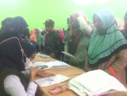 Di bagikan ke 821 Penerima PKH, BPNT dan BBM Bagi Desa Margamekar Kab.Bandung