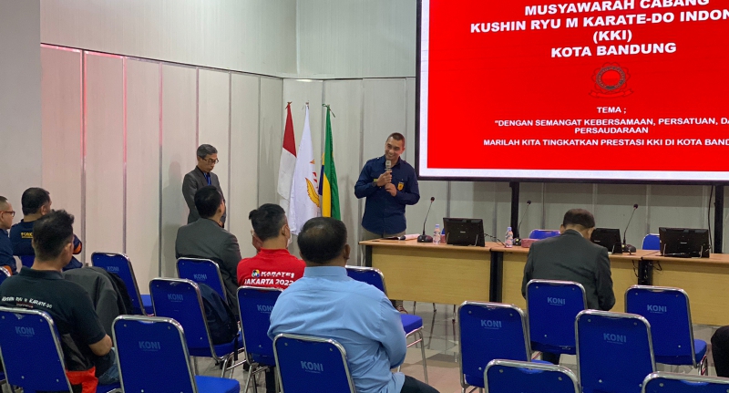 Ketua FORKI Apresiasi Muscab KKI Kota Bandung