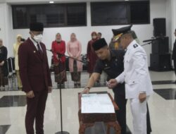 Bupati BandungBarat Lantik 415 Pejabat Administrator dan Pengawasan Pengangkatan Pertama Jabatan Fungsional  Diakhir Masa Jabatan