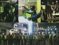 Antisipasi Rawannya Geng Motor Danramil 0912/Lembang Bersama Anggota Lakukan Patroli