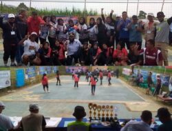 Pemerintah Desa Wangunsari Gelar Tournament Bola Voli Putri Antar RW