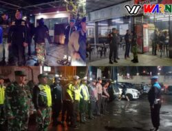 Sinergitas TNI-POLRI Gelar Patroli Bersama Di Beberapa Titik Wilayah Kecamatan Lembang