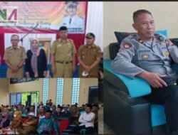 Polsek Batujajar Hadiri Serah Terima dan Pisah Sambut Camat Saguling