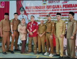 Camat Padalarang Agus Ahmad Memaparkan Giat Musrenbang Untuk 2024