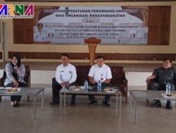 Kesbangpool KBB Gelar Sosialisasi Terkait UUD Tentang Ormas Tahun 2023.