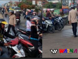 Respon Cepat Kapolsek Batujajar Kerahkan Unit Lantas Lakukan Pemantauan Lalulintas di Titik Rawan Kepadatan