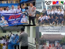 Kunjungan Binaan Polsek Lembang Ke Beberapa Sekolah Di Kecamatan Lembang