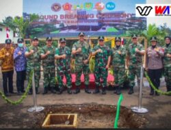 Danrem 061/Sk Pimpin Pelaksanaan Peletakan Batu Pertama Pembangunan RS TK lll Salak Denkesyah Bogor