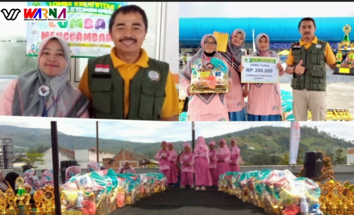 Lomba Kreatifitas Siswa Raodatul Adfal (RA) Se Kecamatan Lembang Di Pasar Panorama Lembang
