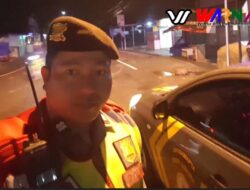 Giat Patroli Malam Polsek Batujajar Antisipasi C3 dan Guan Kamtibmas di Wilayah Hukum Kec Batujajar