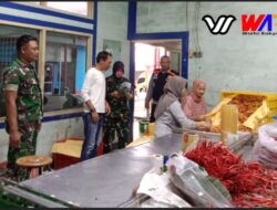 Kegiatan Komsos Danramil 0912/Lembang Bersama Pengusaha Sayur Desa Cibodas-Lembang