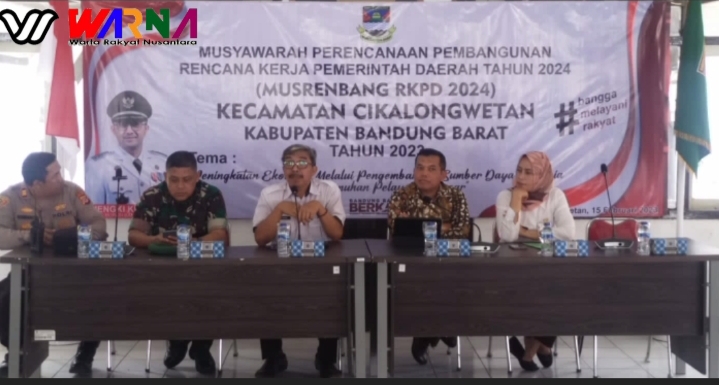 Musyawarah Perencanaan Pembangunan(Musrenbang RKPD 2024)Kecamatan Cikalong Wetan
