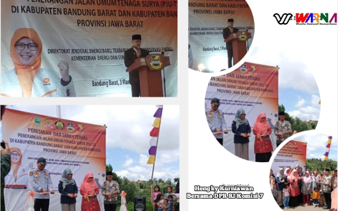 DPR RI Komisi 7 Praksi PKS Berikan Bantuan Penerangan Jalan ke Wilayah KBB