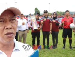 Anggota DPRD KBB Ir. Sundaya. M.M Fraksi Gerindra Hadiri Peresmian Kompetisi Sepakbola HK CUP 2023