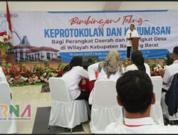 BINTEK Keprotokolan Kehumasan Bagi Perangkat Daerah dan Desa