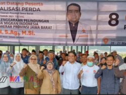 Anggota Legislatif DPRD Provinsi Aep Nurdin Sosialisasikan Perda Migran Indonesia