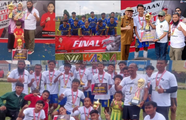 Kecamatan Lembang Jadi Juara Di HK CUP 2023 Dengan Skor 2-0