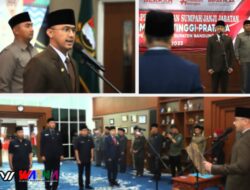 Bupati KBB Hengky Kurniawan Lantik 4 Pejabat Pimpinan Tinggi Pratama