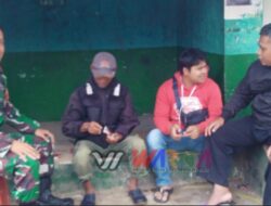 Komsos Koramil 0912/Lembang Di Kp Cibereum RW 03 Desa Wangunhari