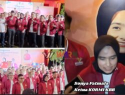 Ini Kata Sonya Fatmala Setelah di Lantik Menjadi Ketua KORMI KBB Periode 2023-2027