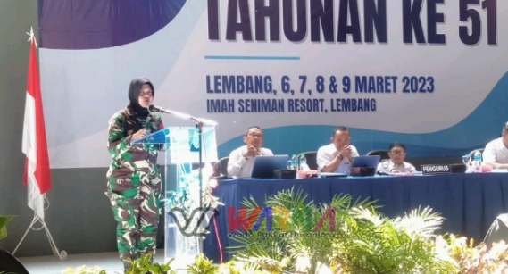 Sambutan Danramil 0912/Lembang Di RAT Yang Ke-51 KPSBU-Lembang