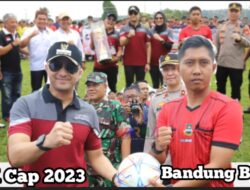 Kompetisi Sepak Bola HK CUP 2023 Merebutkan Piala Bupati KBB Resmi di Buka