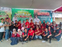 Ada apa, Warga Masyarakat Cihampelas Kerubuti Pasar Murah yang di gelar Pemkab KBB