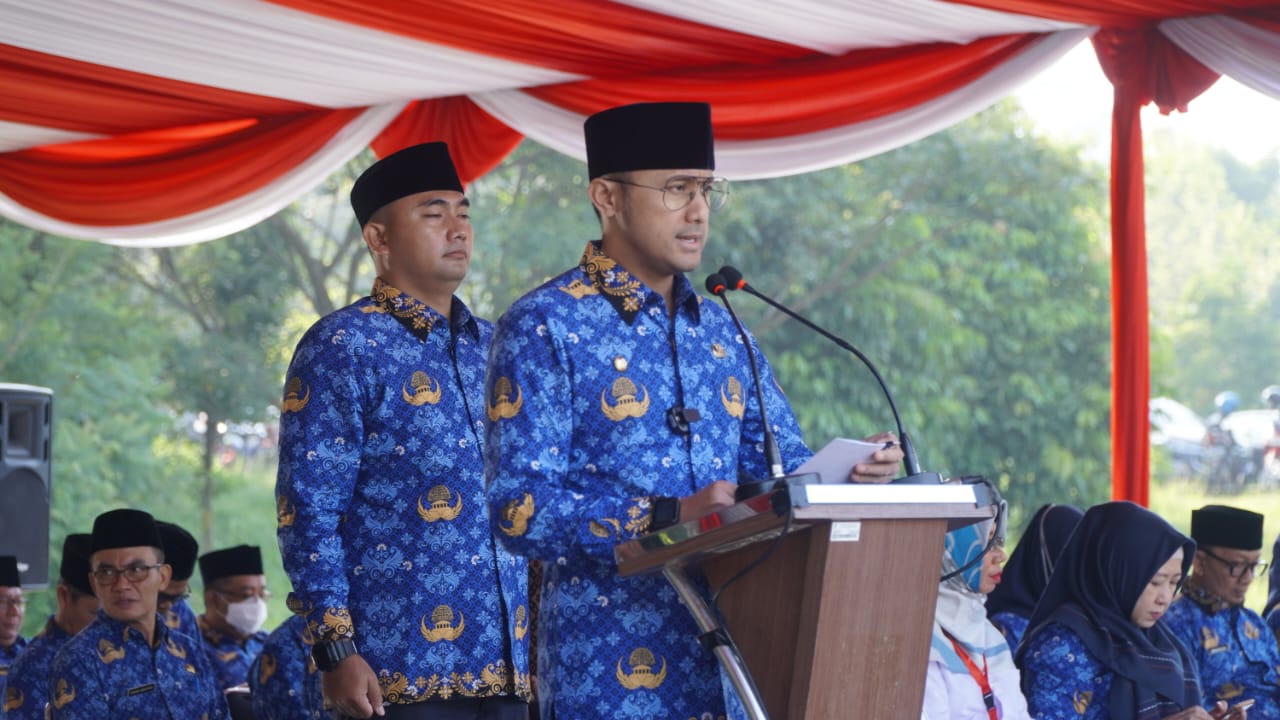 Bupati KBB Hengki Gelar Upacara Hari Otonomi Daerah Tahun 2023