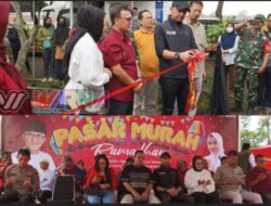 DISPERINDAG KBB Gelar Operasi Pasar Sembako Murah Dikecamatan Padalarang.