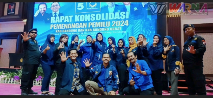 DPD Dan DPW Nasdem Kab Bandung Dan Kab.Bandung Barat Menggelar Acara Rapat Konsolidasi Pemenangan Pemilu Tahun 2024