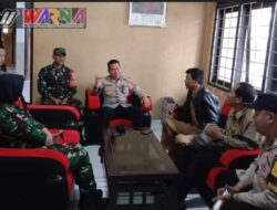 Danramil 0912/Lembang Bersama Kapolsek Lembang Lakukan Giat Anjangsana P2KD Di 3 Desa