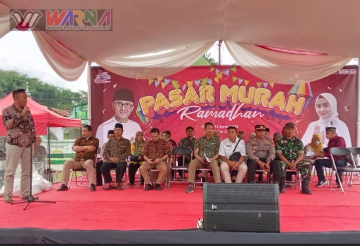 Titik Terakhir Di Bulan Ramadhan OPM Operasi Pasar Murah Di Kecamatan Cililin Kabupaten Bandung Barat