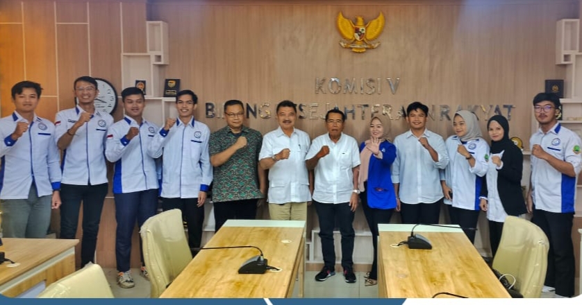Kader Inti Pemuda Anti Narkoba (KIPAN) Jawabarat Mengelar Audensi Dengan Komisi V DPRD Provinsi Jawa barat