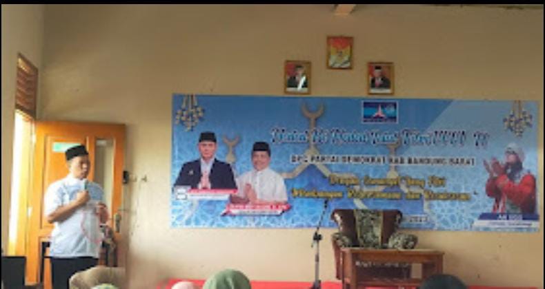Halal Bihalal Partai Demokrat Bersama Bacaleg dan Pengurus DPAC Kabupaten Bandung Barat
