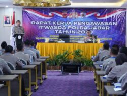 Wakapolda Jabar Membuka Rekerwas Itwasda Polda Jabar Tahun 2023