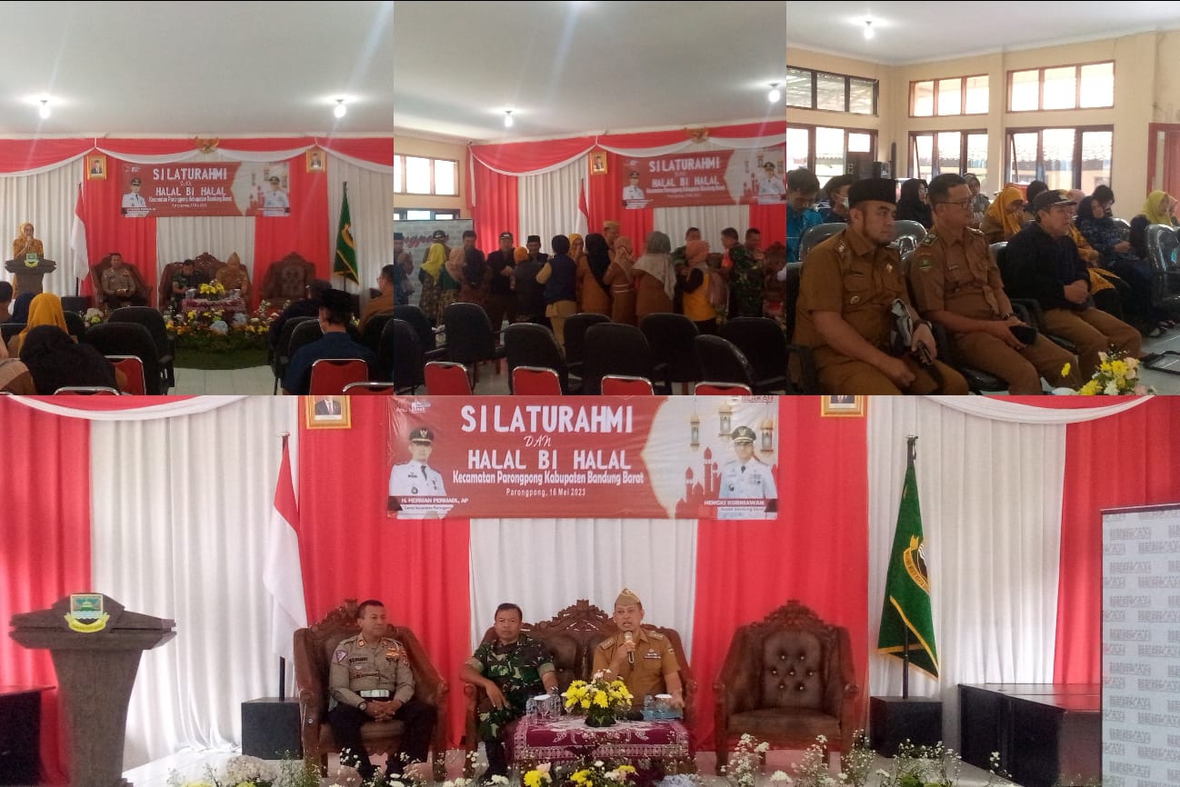 Silaturahmi dan Halal Bihalal Sekaligus Rapat Rutin/Minggu di Kecamatan Parongpong