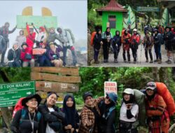 BARLIN” Para Pecinta Alam Lembang, Jelajahi Gunung Merbabu (Boyolali) Sambil Pungut Sampah