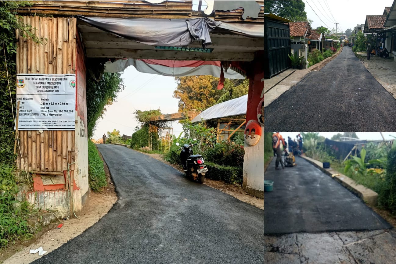 Pelaksanaan Hotmik Jalan di Desa Cigugurgirang-Parongpong