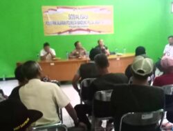 Sosialisasi Polisi RW Polresta Bandung Polsek Baleendah di Desa Jelekong