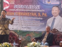 Perkuat Keadilan Sosial, Rian Firmansyah Ajak Tingkatkan Kepedulian