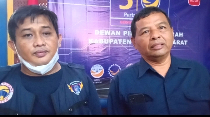 Ketua Bapilu DPD Nasdem KBB Totoh Gunawan Berikan Arahan Tentang Tekad Kemenangan