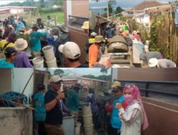 Pembangunan TPT Dan Rabat Beton Di Wilayah Desa Langensari-Lembang