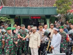 Kunjungan Bapak Prabowo Subianto (MENHAN RI) Ke Koramil 0912/Lembang