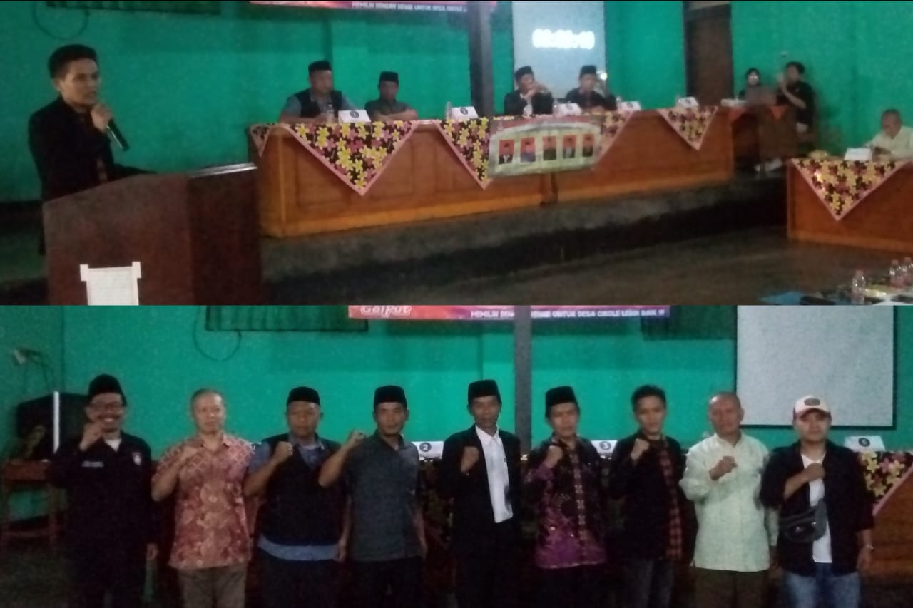 Berlangsungnya Kampanye Dialog Oleh 5 Calon Kepala Desa Cikole-Lembang